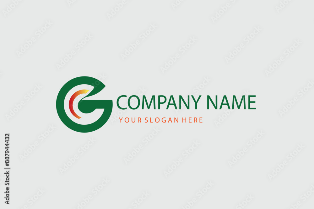 Initial Letter G Logo. White and Blue Circle Shape Origami Style isolated on Blue Background. Usable for Business and Branding Logos. Flat Vector Logo Design Template Element. Initial Letter G Logo. White and Blue Circle Shape Origami Style isolated on Blue Background. Usable for Business and Branding Logos. Flat Vector Logo Design Template Element.