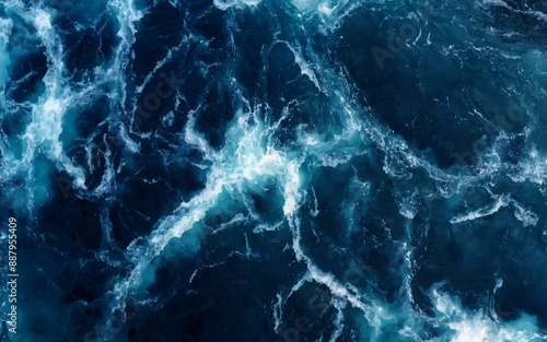 blue water texture background.