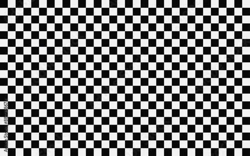 Chessboard pattern with black and white color.