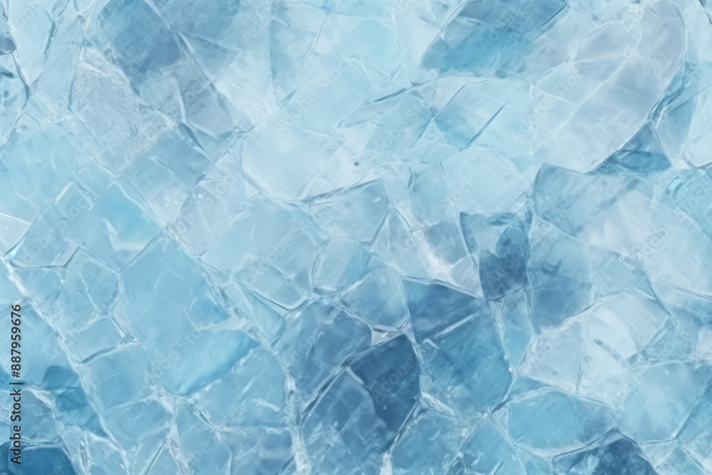 Processed collage of thick layer of cracked ice texture. Background for banner, backdrop or texture Processed collage of thick layer of cracked ice texture. Background for banner, backdrop or texture