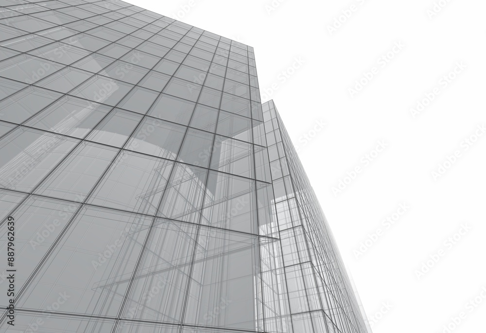 Fototapeta premium abstract modern architecture background