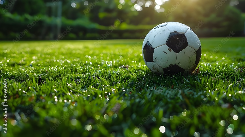 close-up photo soccer player playing football grass ground outdoor stadium grass close-up photo soccer player playing football grass ground outdoor stadium grass