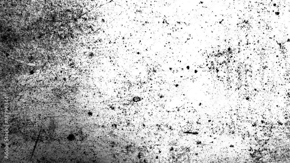 Old film grunge dust texture overlay background, black and white noise stop motion animation footage . Old film grunge dust texture overlay background, black and white noise stop motion animation footage .