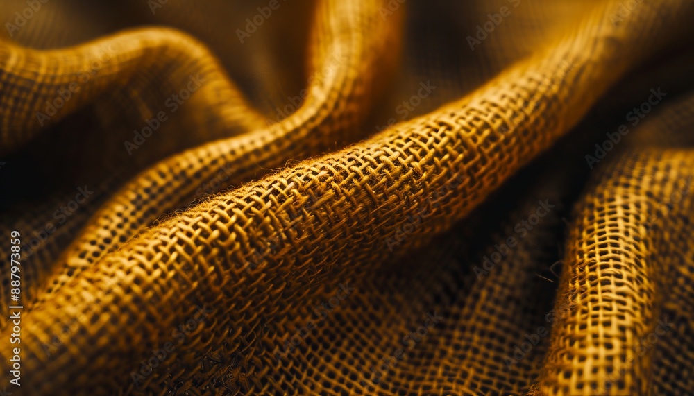 Fototapeta premium A close up of a brown fabric.