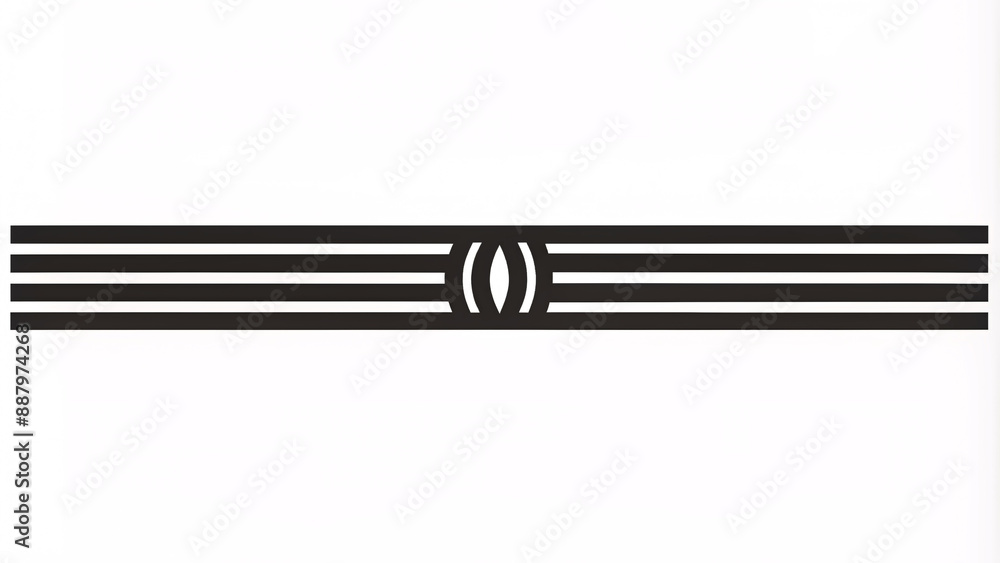 decorative horizontal black line style design decorative horizontal black line style design