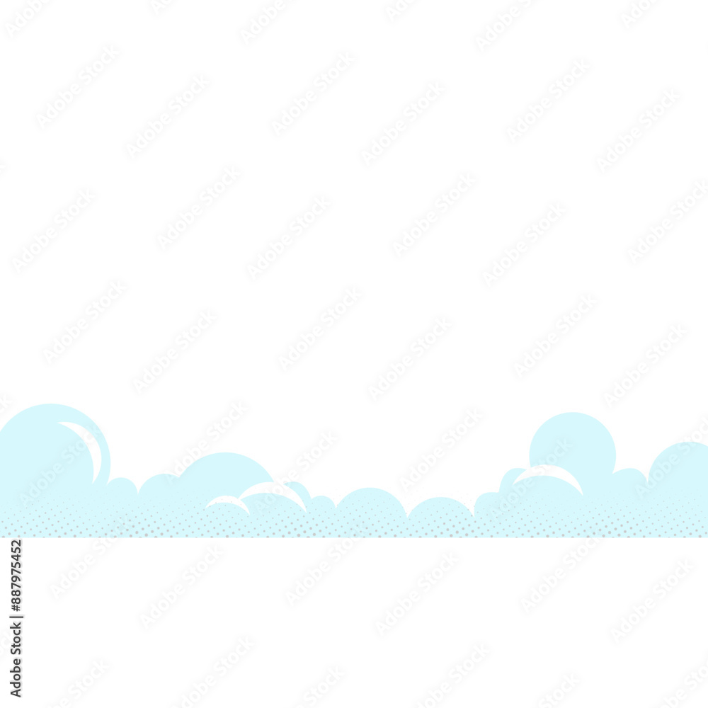 Cloud Comic Footer