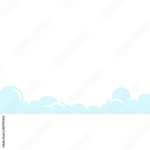 Cloud Comic Footer
