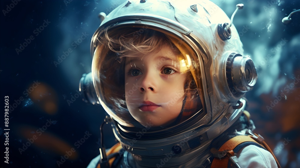 Child sketches planets and spacecraft, fostering a love for space exploration Child sketches planets and spacecraft, fostering a love for space exploration