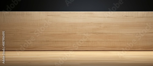 Balsa Wood Material Structure Background - Generative AI