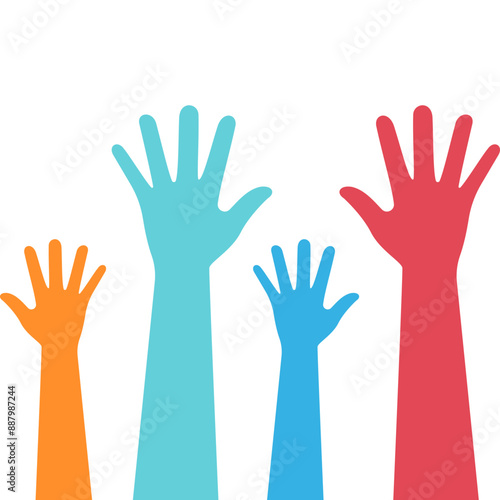 International Youth Day Hand