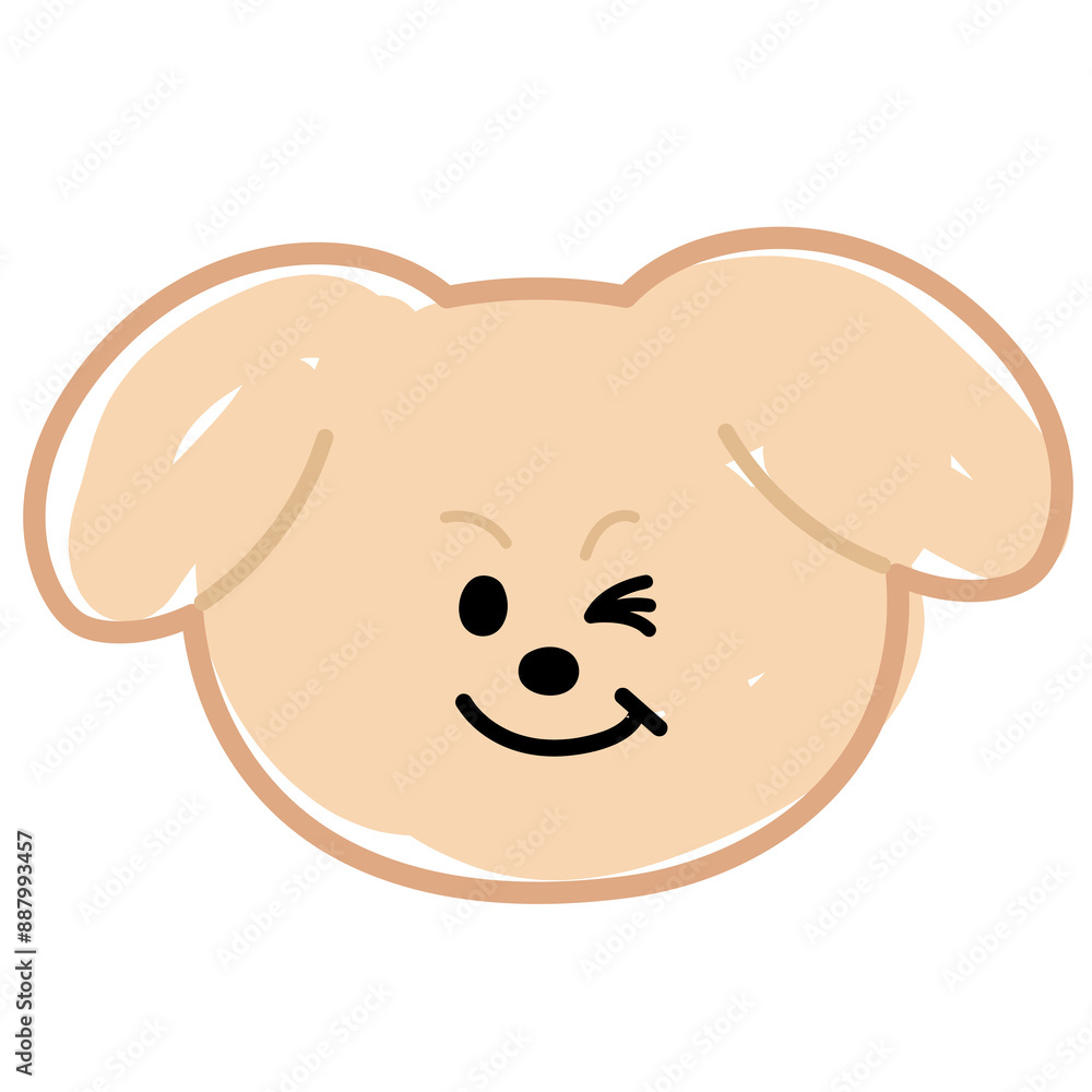 Wink puppy png for cartoon, character, comic, mascot, cute patches, plush toy, kid doll, brooch, animal, shirt print, pet shop, vet, kids, adopt and rescue pet, post card, emotion, expression, print Wink puppy png for cartoon, character, comic, mascot, cute patches, plush toy, kid doll, brooch, animal, shirt print, pet shop, vet, kids, adopt and rescue pet, post card, emotion, expression, print