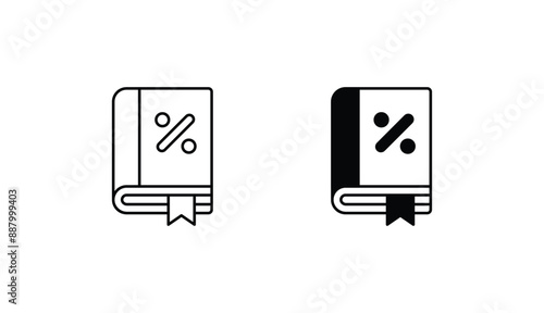 Sales icon design with white background stock illustration