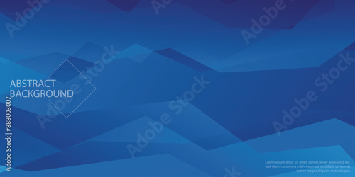 Abstract dark blue geometric background wave. Vector illustration eps 10	