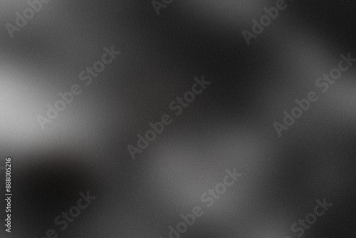 Black dark gray silver white wave abstract background for design. Light wave, wavy line.