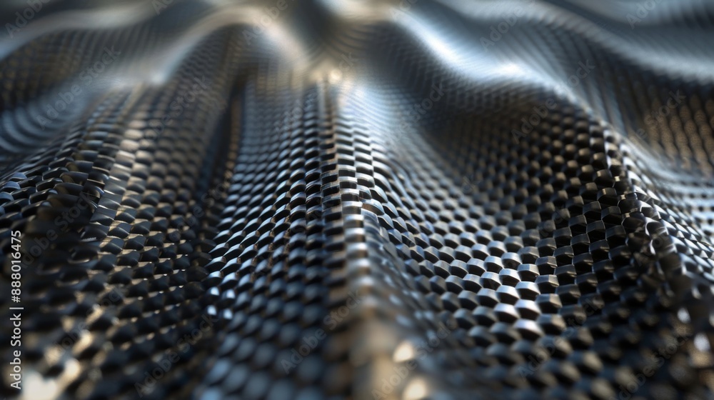 Abstract Geometric Pattern with Metallic Texture. Abstract Geometric Pattern with Metallic Texture.