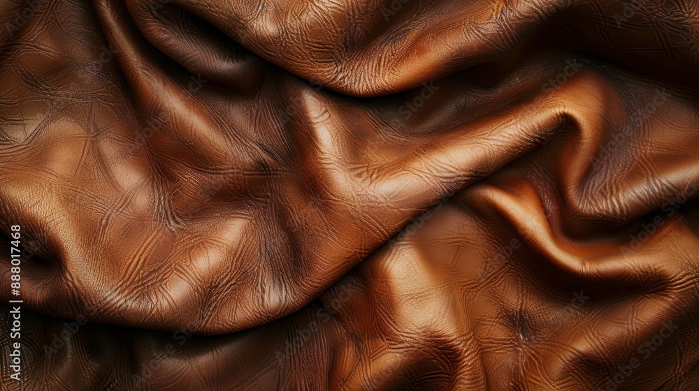 Brown Leather Texture Background. Brown Leather Texture Background.