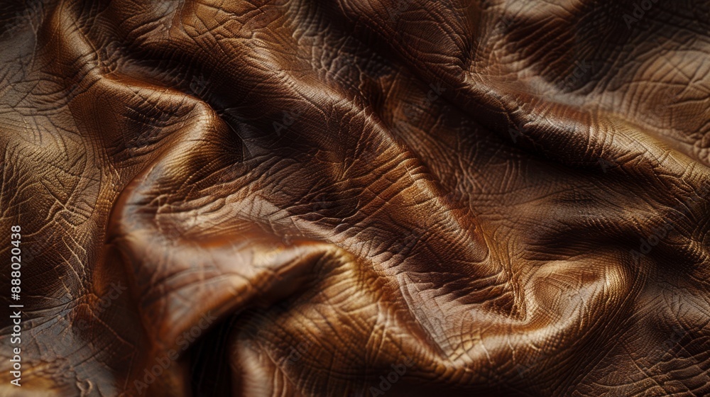 Brown Leather Texture Background. Brown Leather Texture Background.