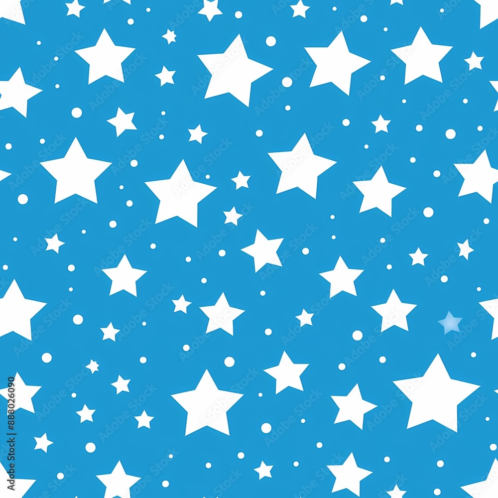 A vibrant star pattern ideal for fabric, gift wrap, wallpaper, adding a whimsical touch to products A vibrant star pattern ideal for fabric, gift wrap, wallpaper, adding a whimsical touch to products