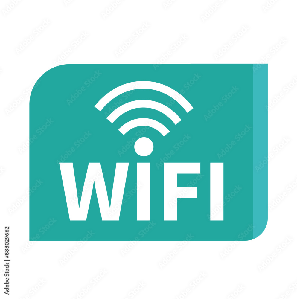 Wi-Fi signal symbols and an internet connectionic. Wi-Fi signal symbols and an internet connectionic.