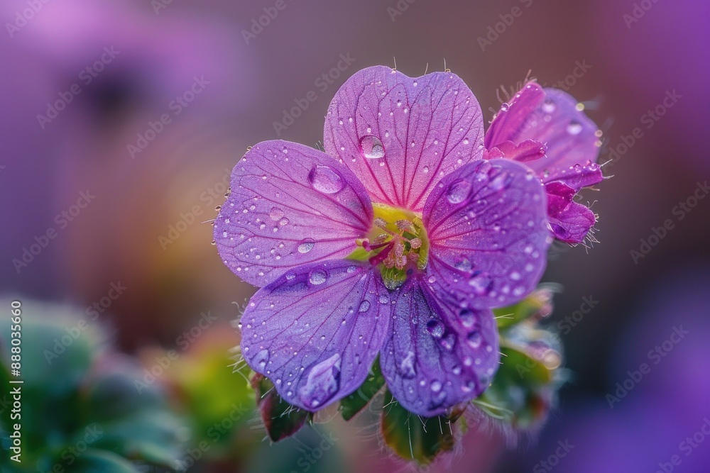 A striking close-up shot of a tiny, intricate wildflower in its natural habitat, capturing its delicate beauty and vivid colors up close. A striking close-up shot of a tiny, intricate wildflower in its natural habitat, capturing its delicate beauty and vivid colors up close.