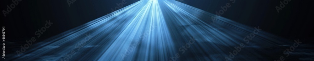 Light Beam Breaking Through Darkness Light Beam Breaking Through Darkness
