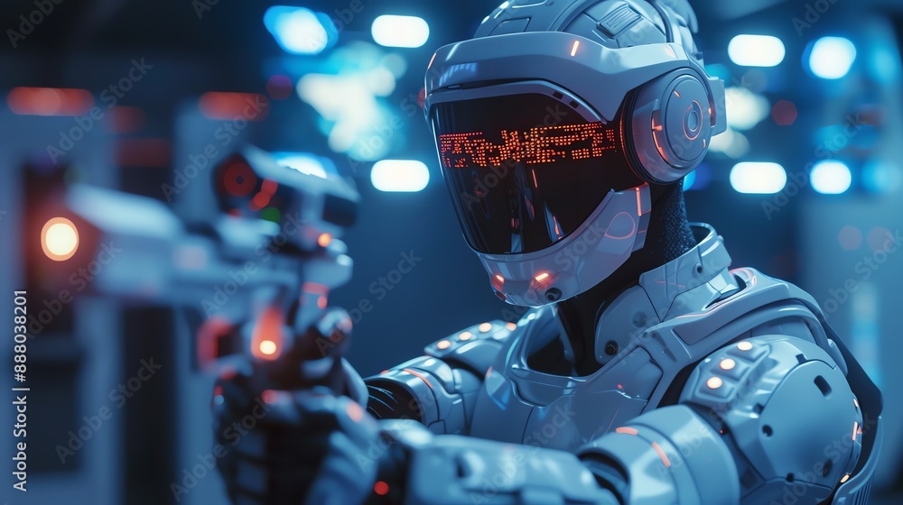 Modern gaming technology with VR immersion, motion capture, and realistic graphics, representing the future of entertainment Modern gaming technology with VR immersion, motion capture, and realistic graphics, representing the future of entertainment
