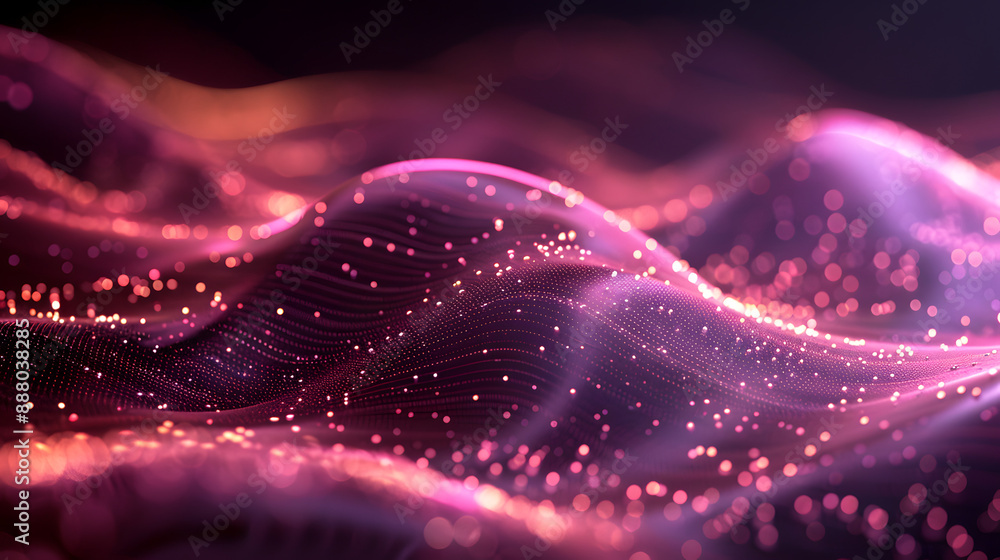Abstract Light Particle Bending: Artistic Exploration of Optical Phenomena Abstract Light Particle Bending: Artistic Exploration of Optical Phenomena