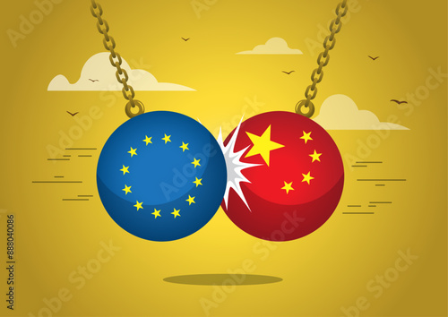 European wrecking ball smashes China