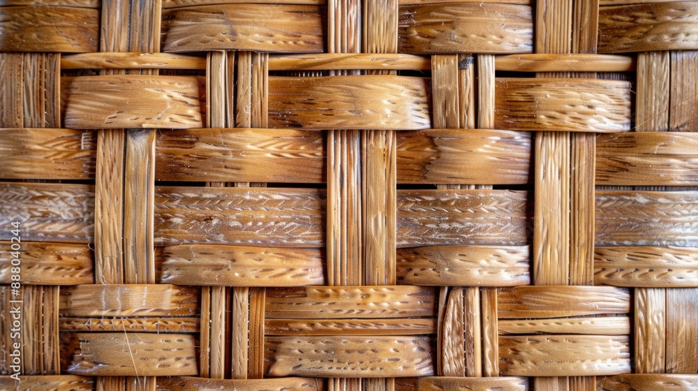 Woven Bamboo Texture. Woven Bamboo Texture.