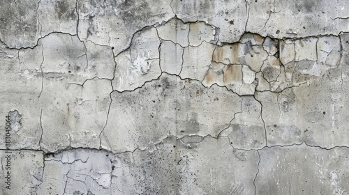 Cracked Concrete Wall Texture.