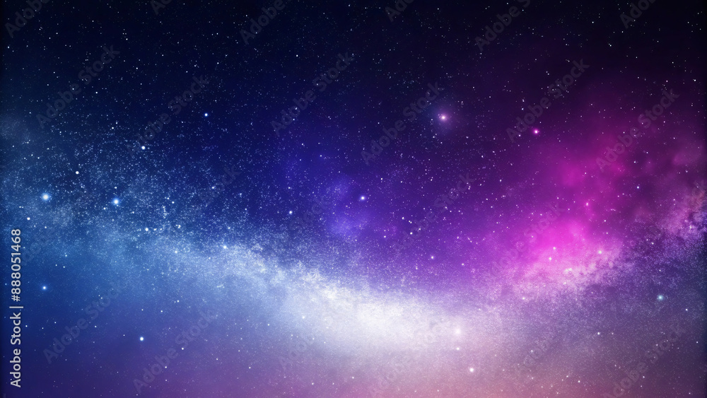 Naklejka premium Cosmic Dust and Starlight Gradient