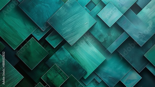 Wallpaper Mural Abstract Green Pattern. Torontodigital.ca