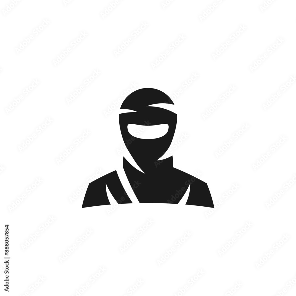 ninja kit logo design vector ninja kit logo design vector
