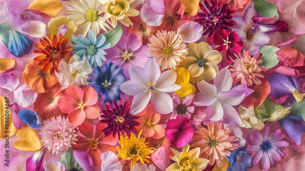 Flowers and petals Flowers and petals