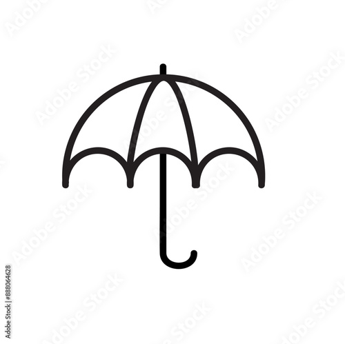 Rain vector icons Rain warning sign. Rainy cloud trendy. icon on white background for web graphic.