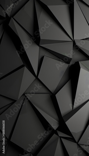Black Abstract 3D