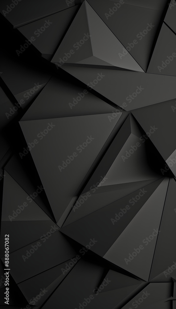 Black Abstract 3D Black Abstract 3D