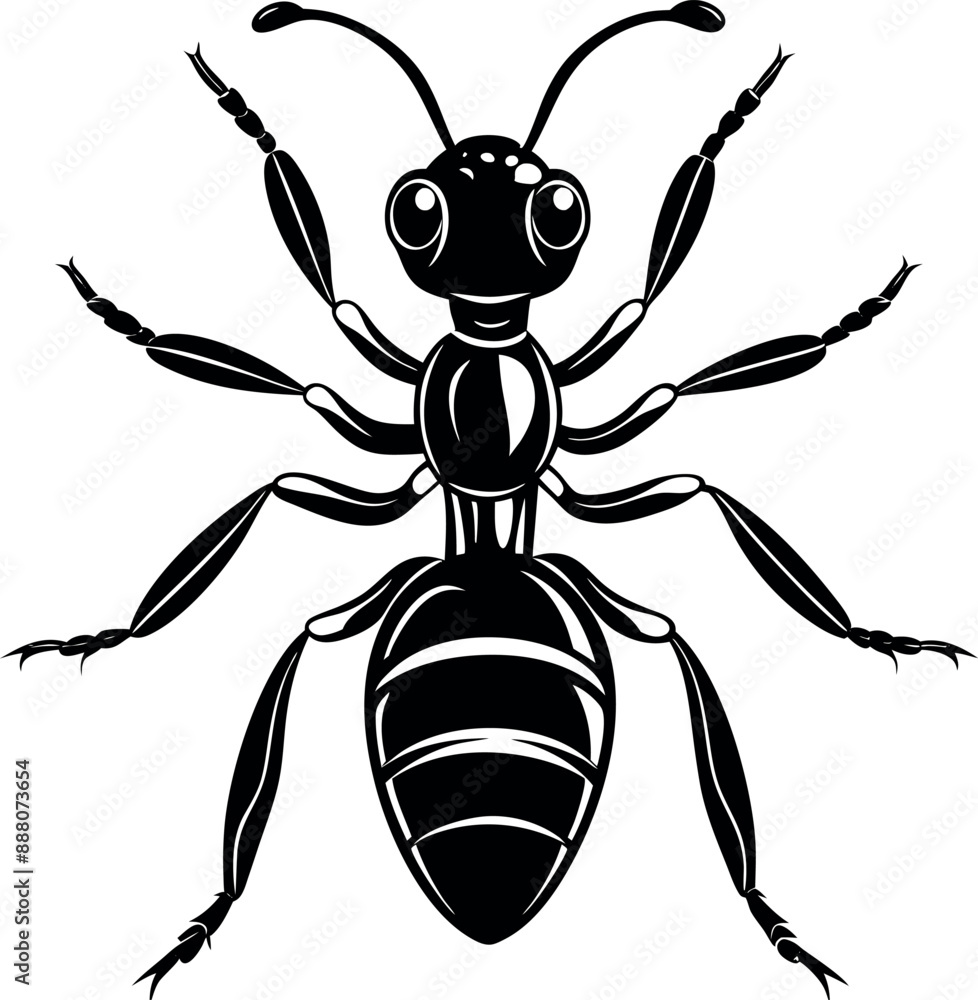 ant silhouette ant silhouette