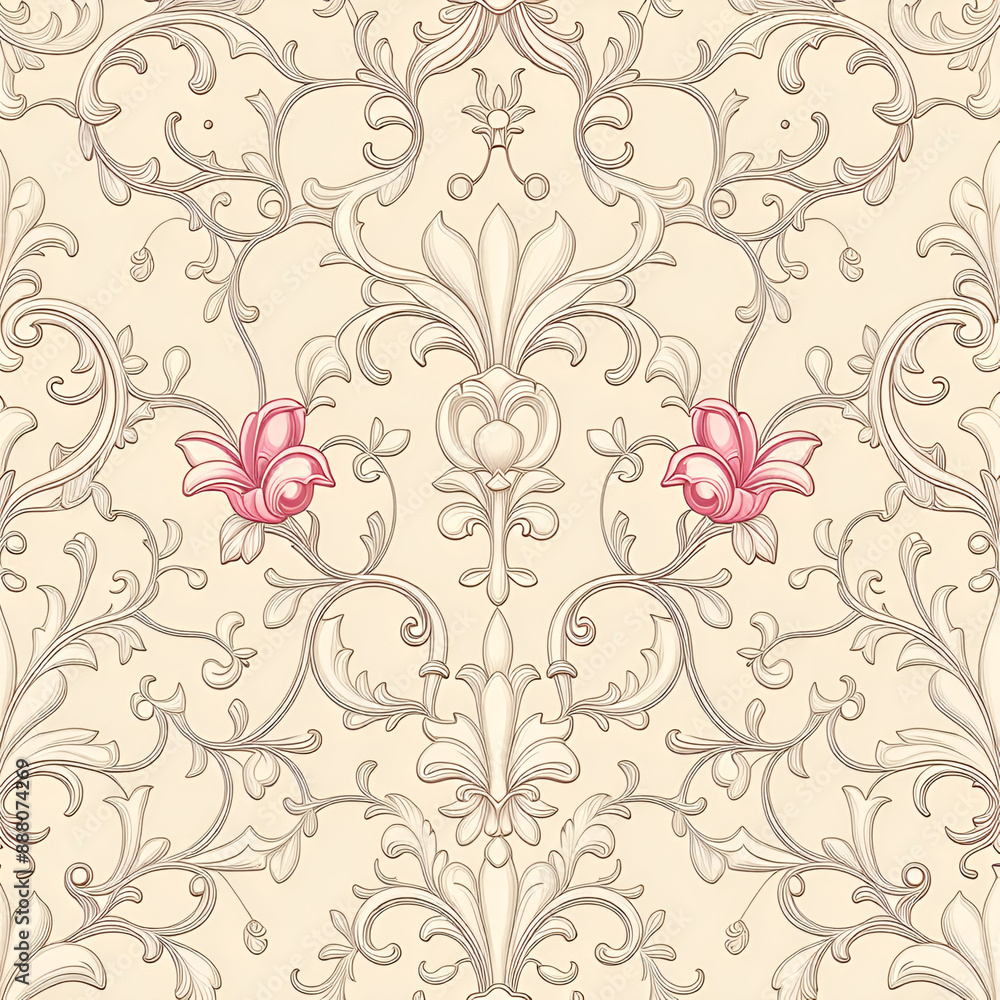 seamless pattern with flowers
seamless pattern with flowers