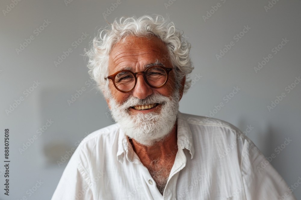 An elderly man with a warm smile poses confidently with his arms crossed, wearing a jacket. His relaxed demeanor and gentle expression reflect wisdom and contentment. An elderly man with a warm smile poses confidently with his arms crossed, wearing a jacket. His relaxed demeanor and gentle expression reflect wisdom and contentment.