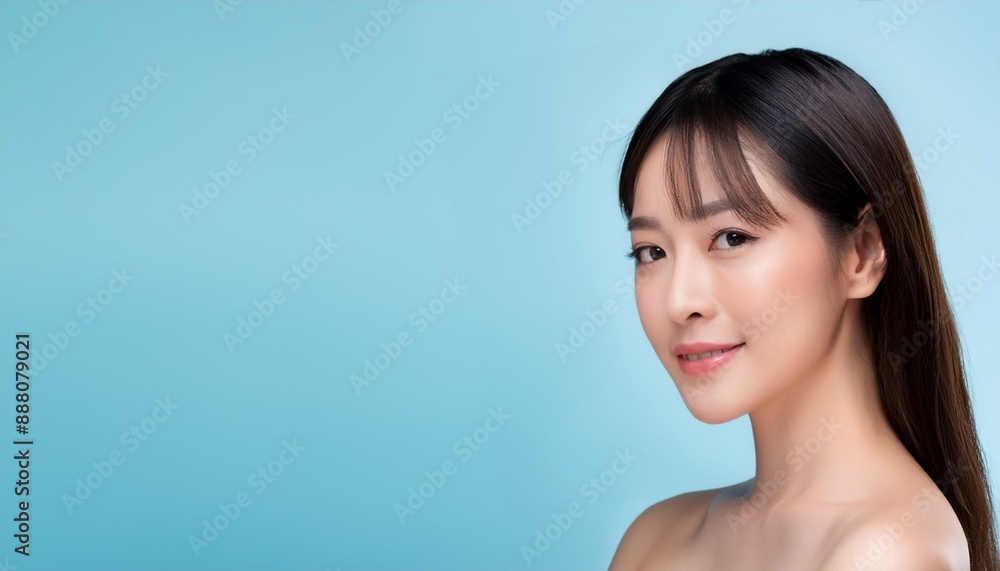 美容、綺麗な若い女性 美容、綺麗な若い女性