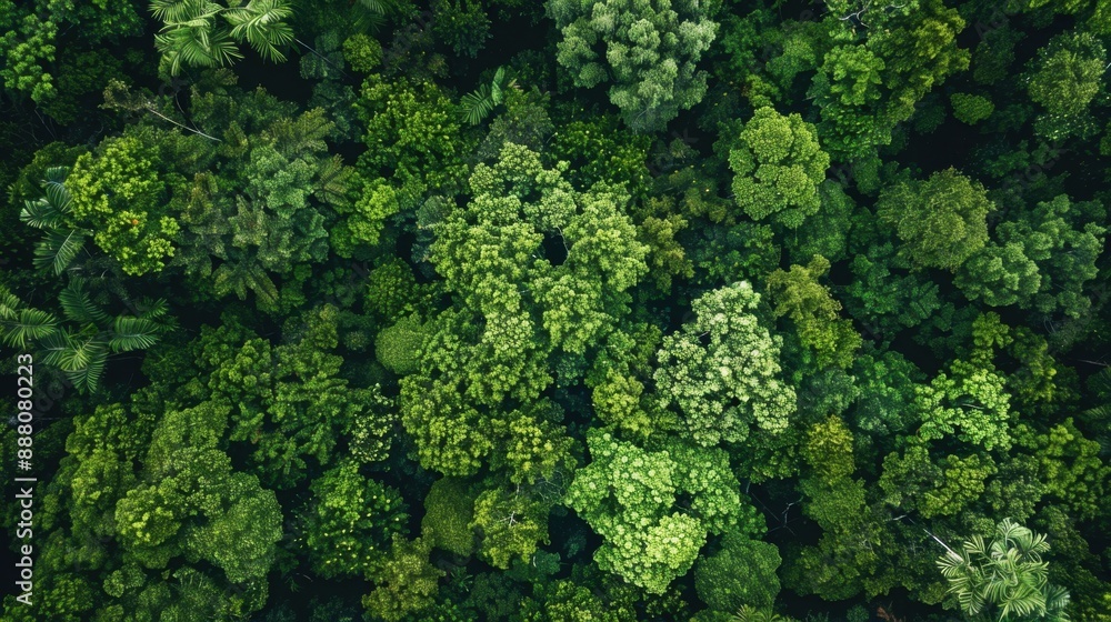 From above, a view of nature's green forests and trees. Forest ecosystem concept and health. Tropical landscape. Nature conservation concept. From above, a view of nature's green forests and trees. Forest ecosystem concept and health. Tropical landscape. Nature conservation concept.