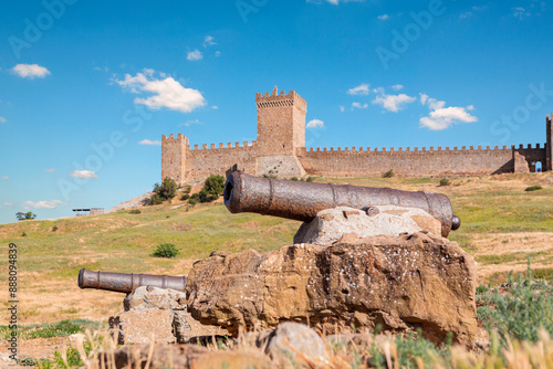 The Genoese fortress. Sudak, Crimea