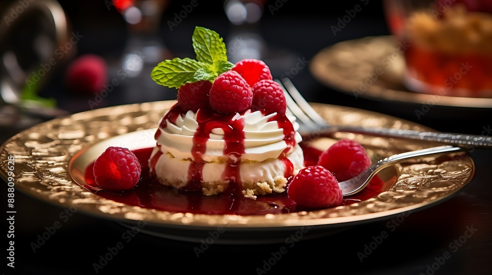 red fruit dessert red fruit dessert