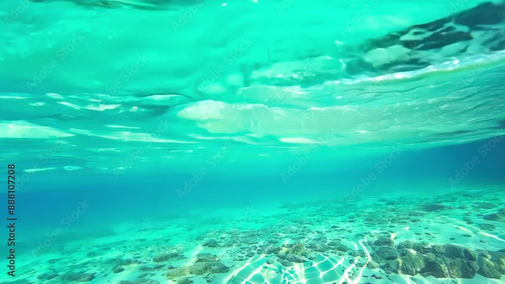 Aqua Elegance: The Pristine Depths of the Ocean - made with Generative AI Aqua Elegance: The Pristine Depths of the Ocean - made with Generative AI