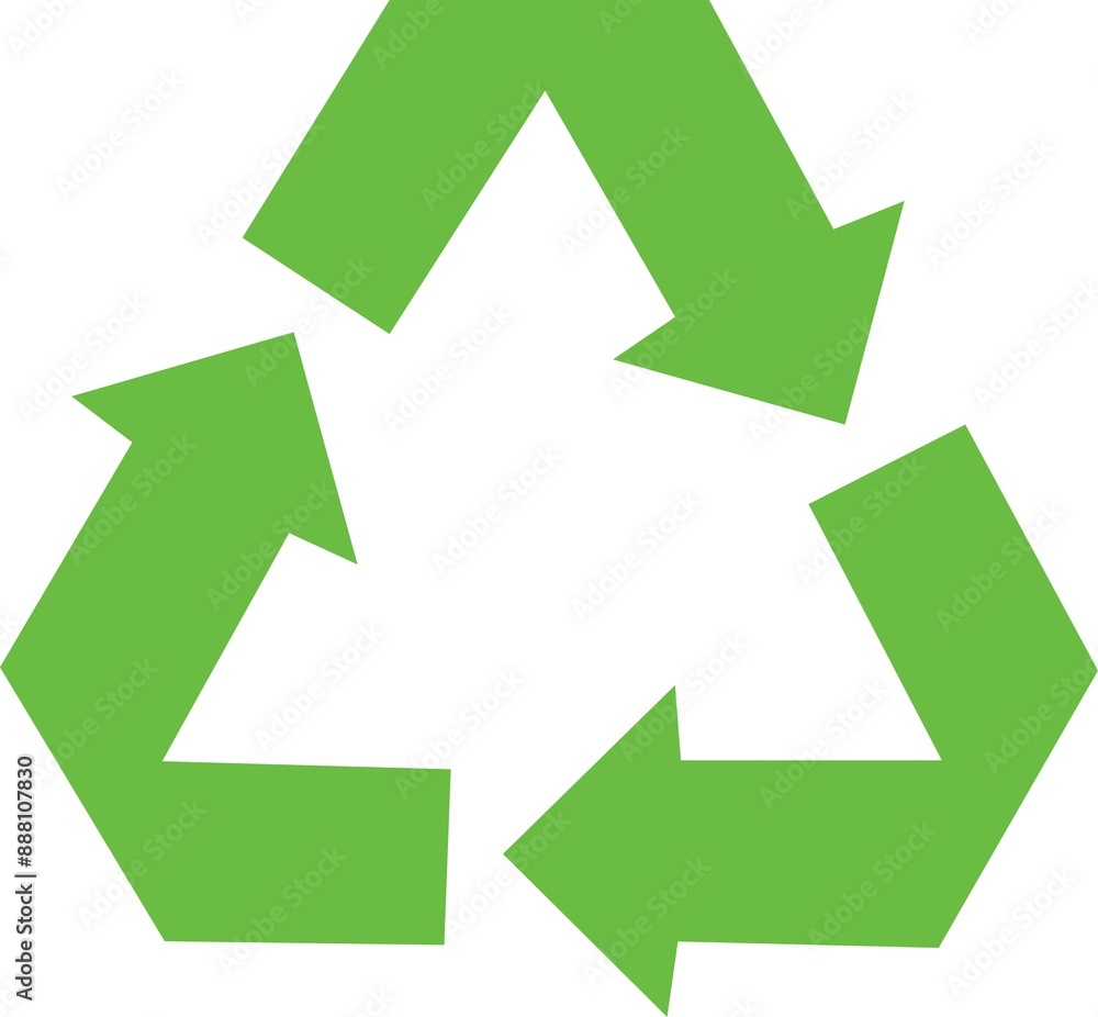Recycle Icon Vector Illustration Simple Recycle Icon Vector Illustration Simple