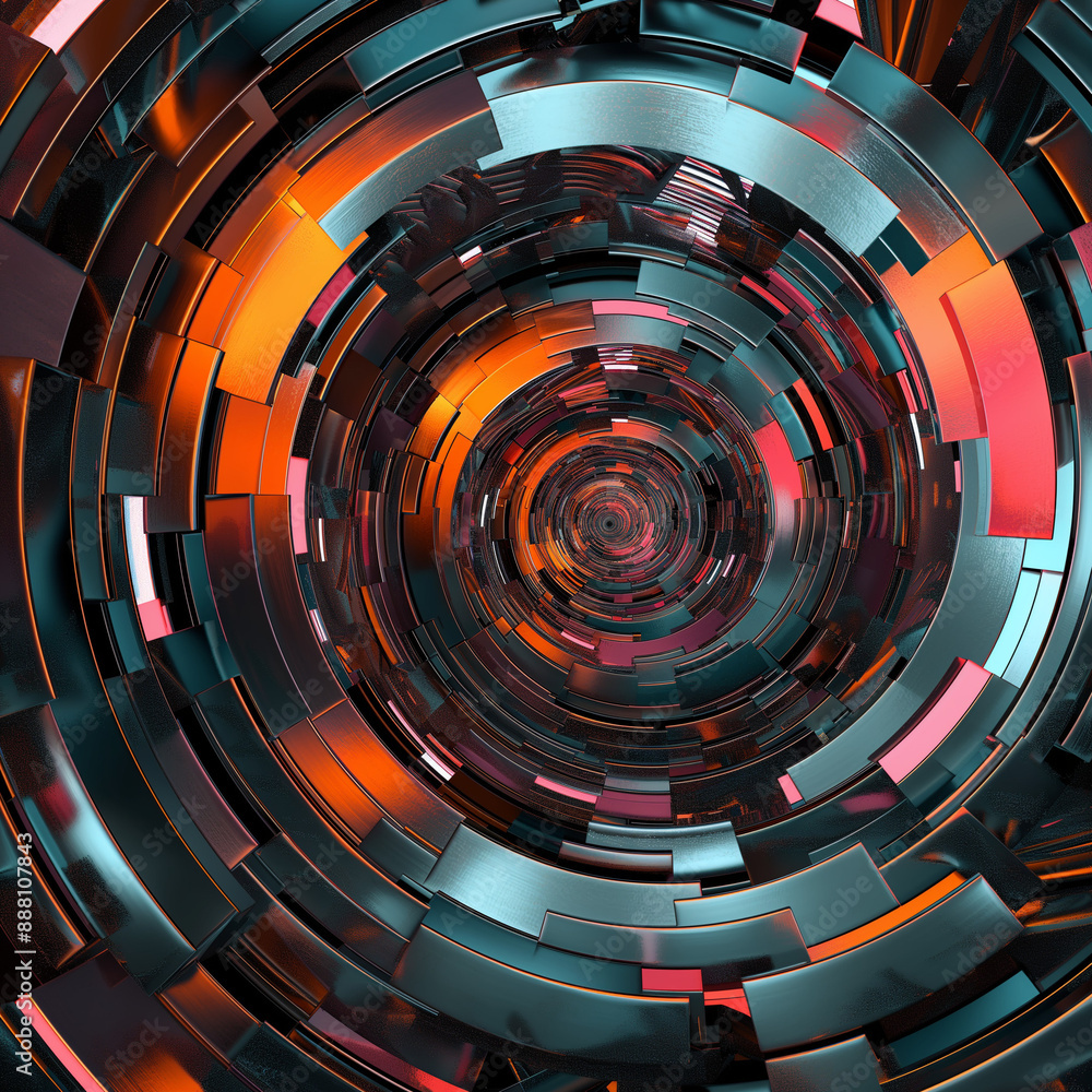 Colorful Illustration of Abstract Shapes: Vibrant and Dynamic Digital Art Featuring a Spectrum of Hues and Innovative Geometric Forms for Creative and Modern Design Colorful Illustration of Abstract Shapes: Vibrant and Dynamic Digital Art Featuring a Spectrum of Hues and Innovative Geometric Forms for Creative and Modern Design