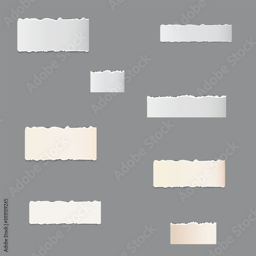 old papper with torn edges