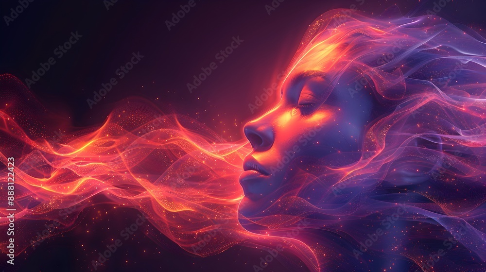 Fiery Cosmic Explosion of Radiant Energy and Light Fiery Cosmic Explosion of Radiant Energy and Light