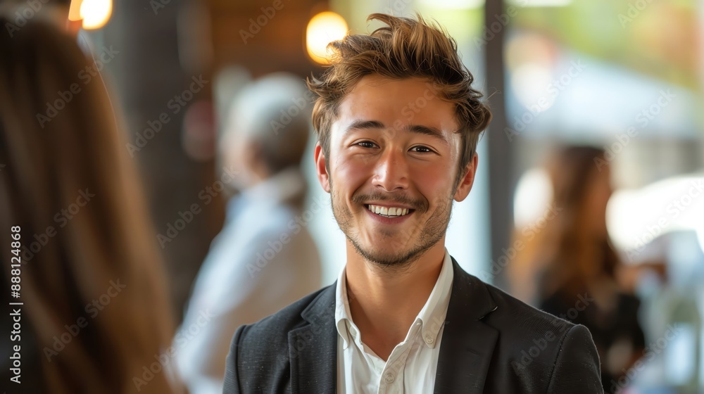 Young entrepreneur pitching to investors, vibrant and engaging, Magazine Photography Style Young entrepreneur pitching to investors, vibrant and engaging, Magazine Photography Style